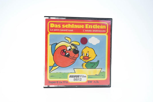 Das schlaue Entlein – Vintage Super 8 Film | Revue Film 8612 | ca. 1970s | 17m zwart-wit (silent)