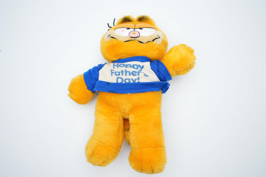 Vintage Garfield Knuffel - "Happy Father's Day" - United Feature Syndicate Inc. & Paws (1981)