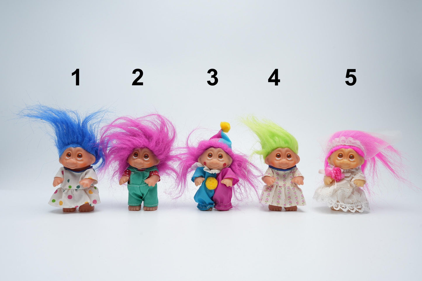 Vintage Dam trolls | kies uw favoriet