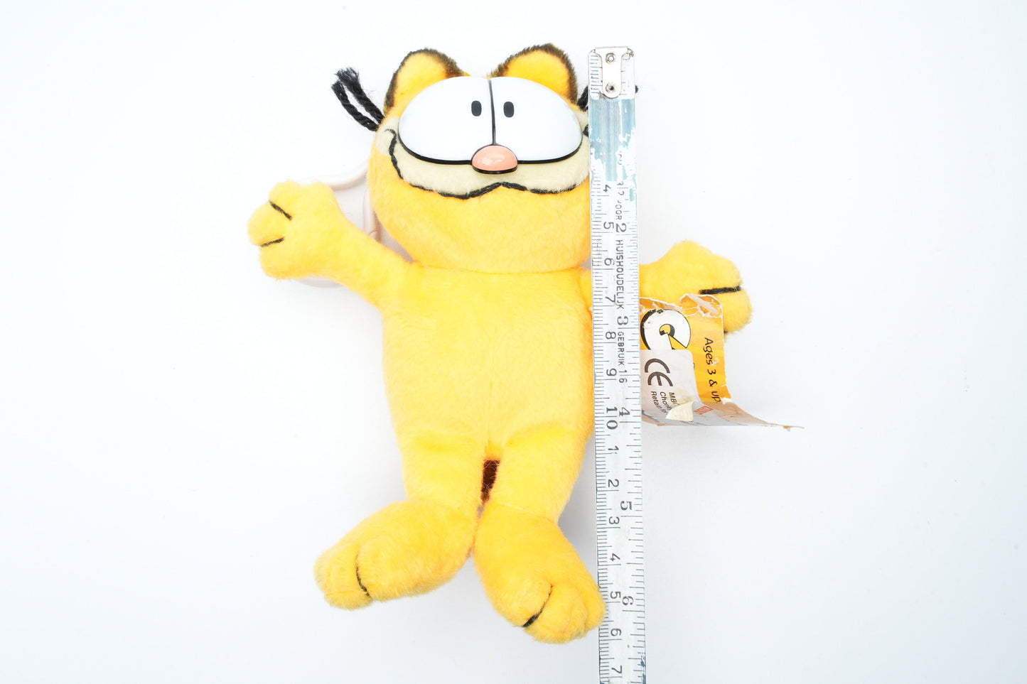 Garfield schattige plush sleutelhanger | vintage plush van Garfield de kat
