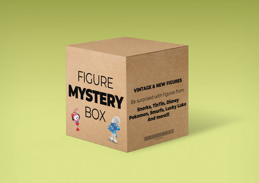 Mystery box met vintage, oude en nieuwe figuren om je verzameling compleet te maken