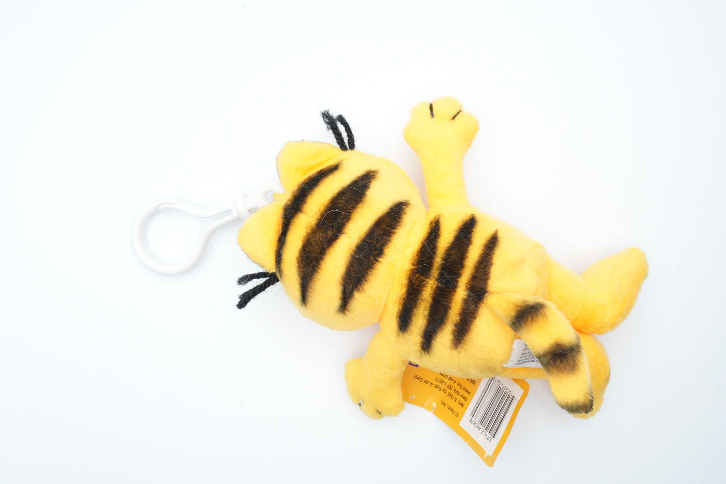 Garfield schattige plush sleutelhanger | vintage plush van Garfield de kat
