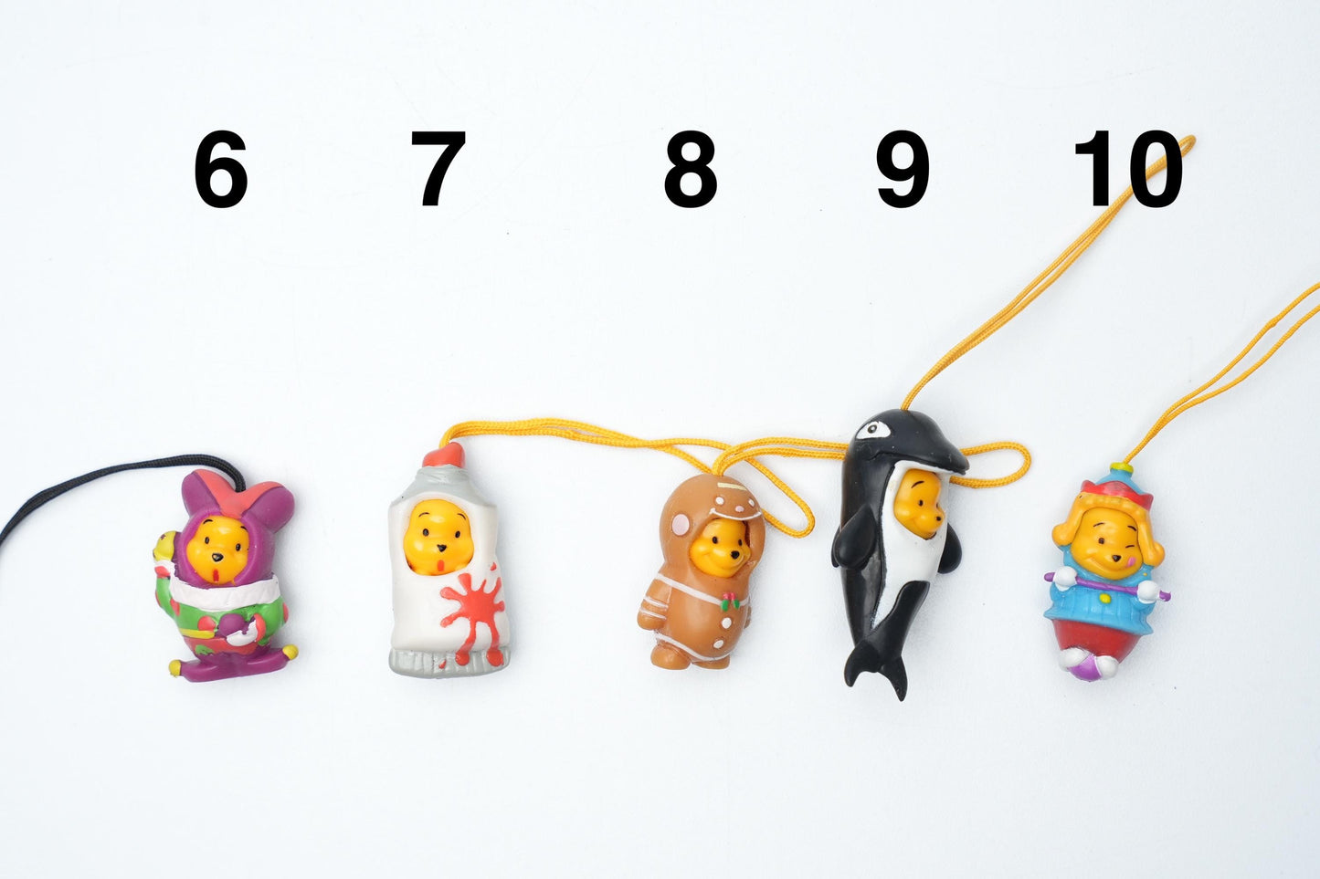 Peek-a-pooh telefoon bedels | Capsule Toys | Vintage peek a pooh bedels | pick your favorite (45 verschillende)