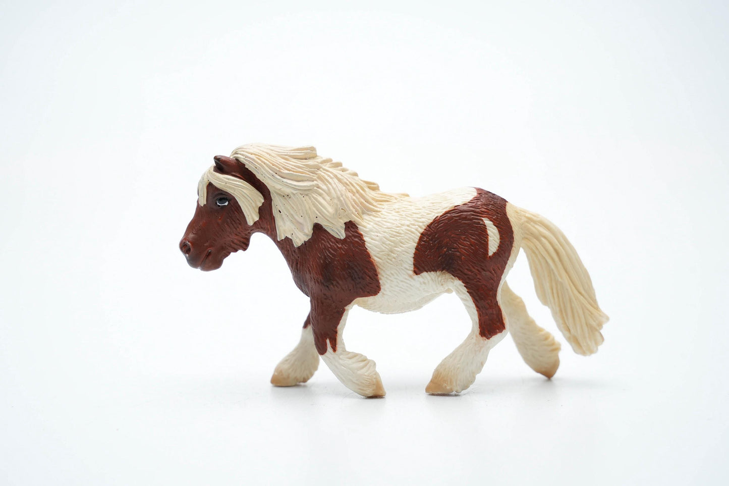 Schleich 13297 Shetlander Merrie – 6 cm (ca. 2.4 inch) – 2004 – Vintage Paardenfiguur