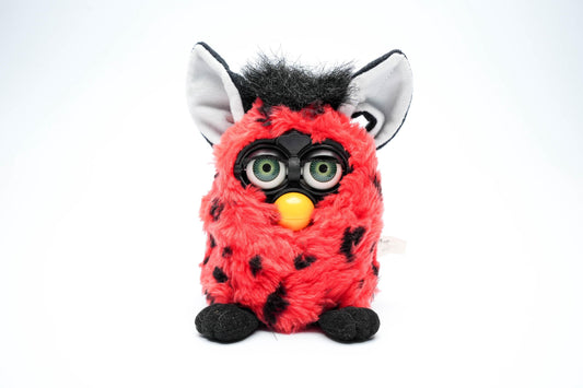 Zeldzame Vintage Furby 1999 – Leopard Furby – Werkt Goed!