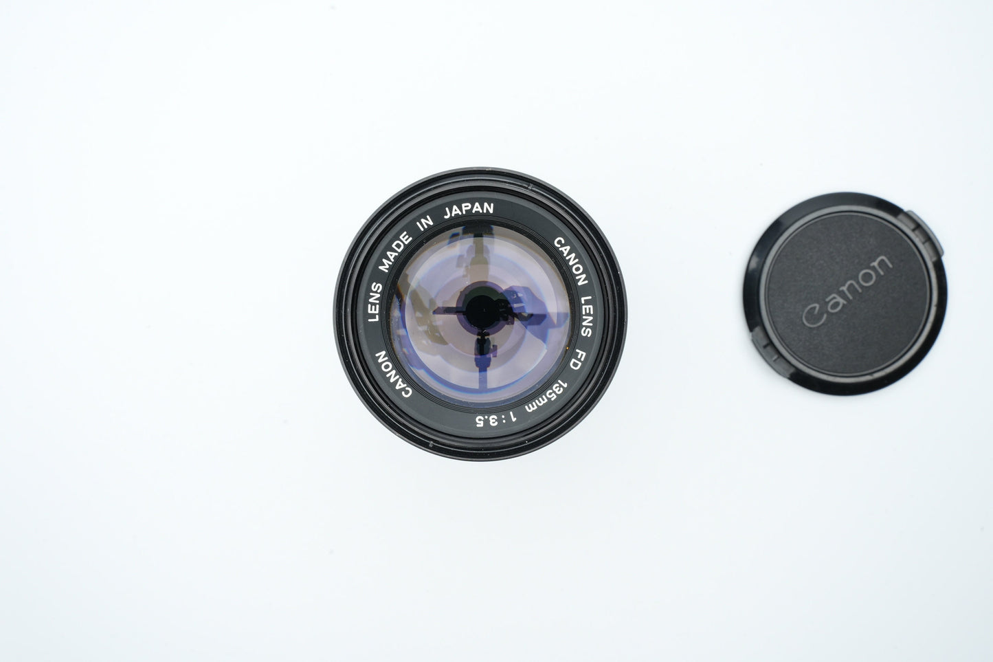 Canon 135mm f3.5 - vintage Canon objectief