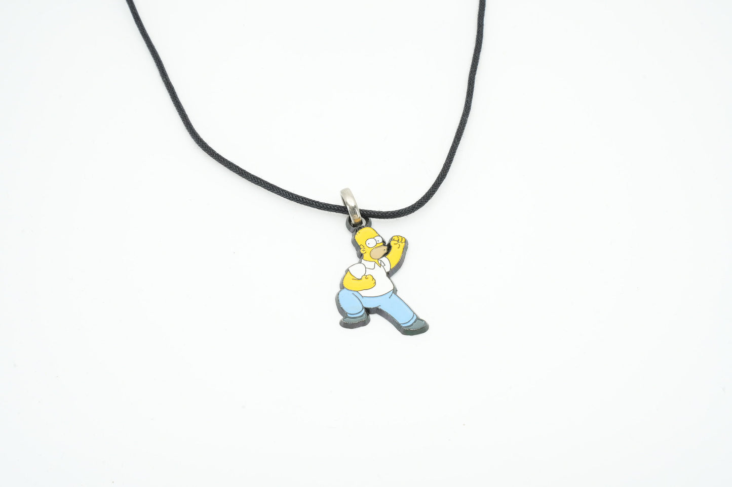 Vintage Simpsons ketting jaren 80 met leuke bedel
