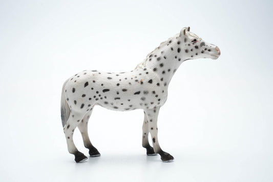 Schleich Knabstrupper Merrie 13617 – Zwart Wit – 2006 – 10 cm (ca. 4 inch) – Retired