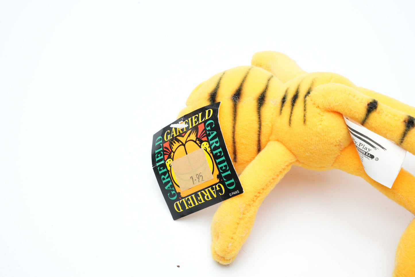 Garfield plush die kan staan | vintage plush van Garfield de kat