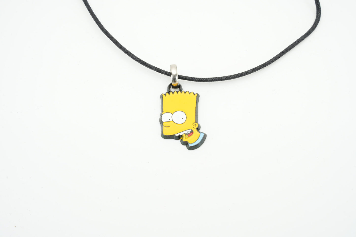 Vintage Simpsons ketting jaren 80 met leuke bedel