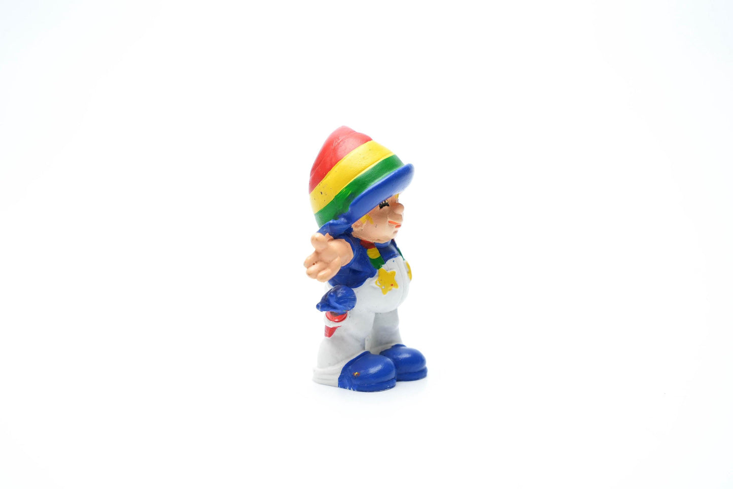 Vintage 1986 Rainbow Brite “Painter” PVC figuur – Wallace Berrie – Rainbow Kids collectie
