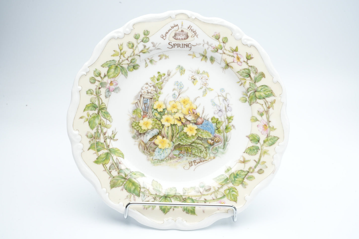 Brambly Hedge Spring bord | Vintage Brambly Hedge servies | Brambly Hedge Spring