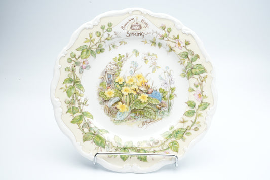 Brambly Hedge Spring bord | Vintage Brambly Hedge servies | Brambly Hedge Spring