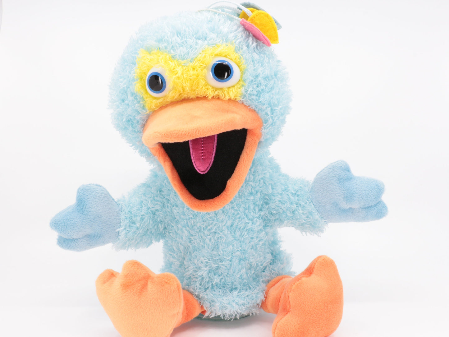 Sesam Straat (Sesame Street) zeldzame handpoppen Bert, Ernie, Koekiemonster, Pino, Tommie en Elmo