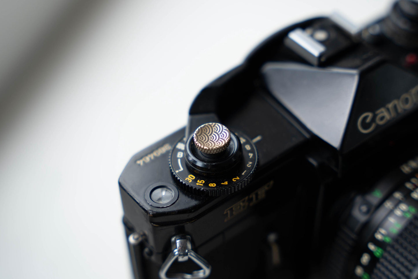 Gepersonaliseerde ontspanknop voor voor vintage en moderne camera's