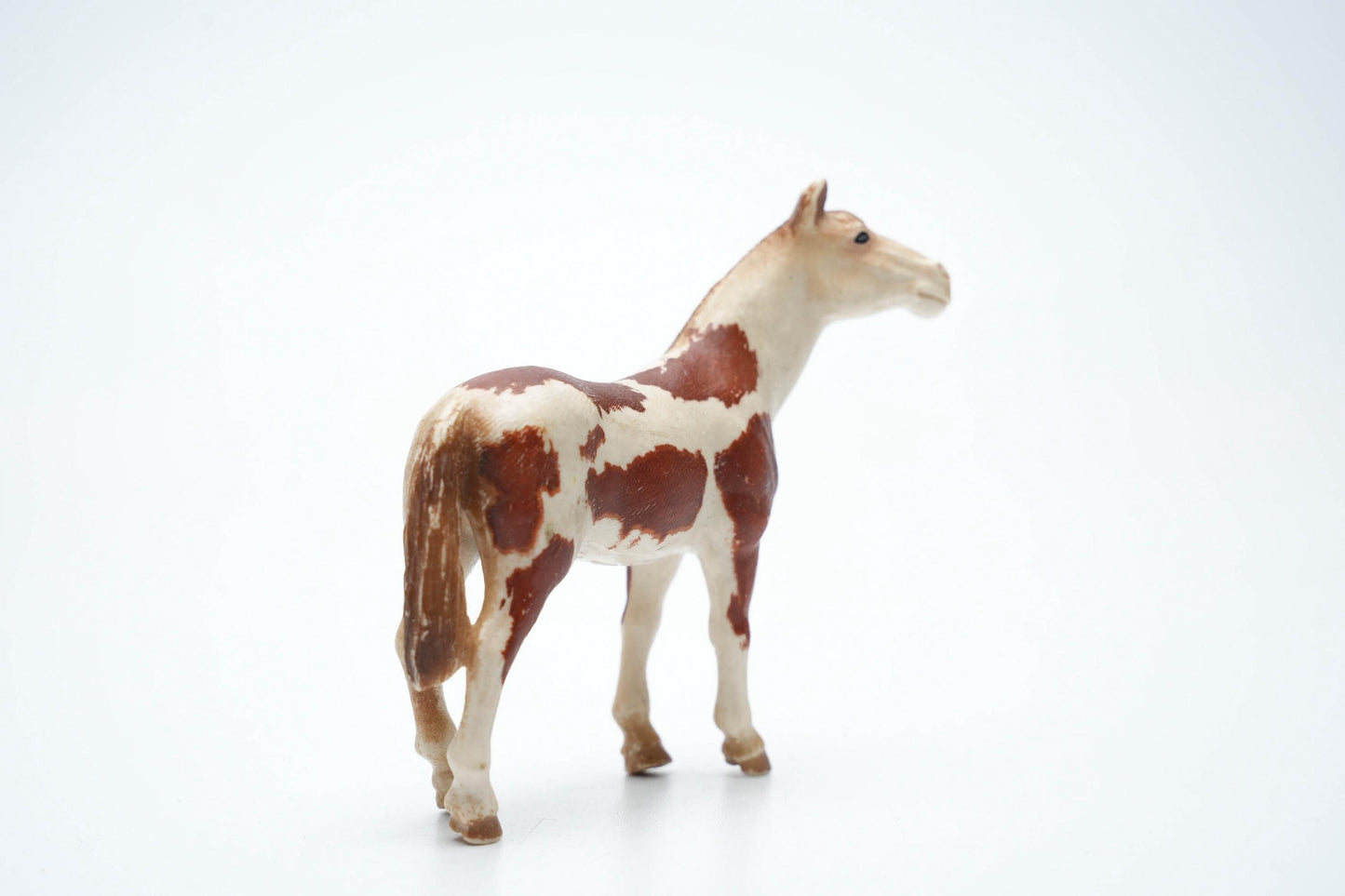 Schleich 13241 Pinto Hengst – 10 cm (ca. 3.9 inch) – 1995 – Vintage Paardenfiguur