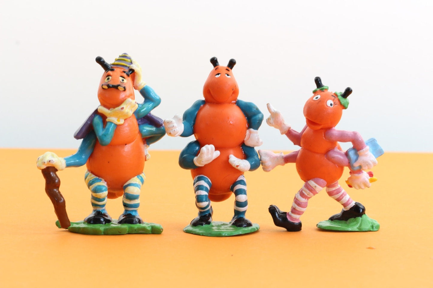 Vintage Gallavants figuren |Schleich 1988| Marvel Productions| Vintage figuren oude tekenfilmserie| memorabilia jaren 80 tv series