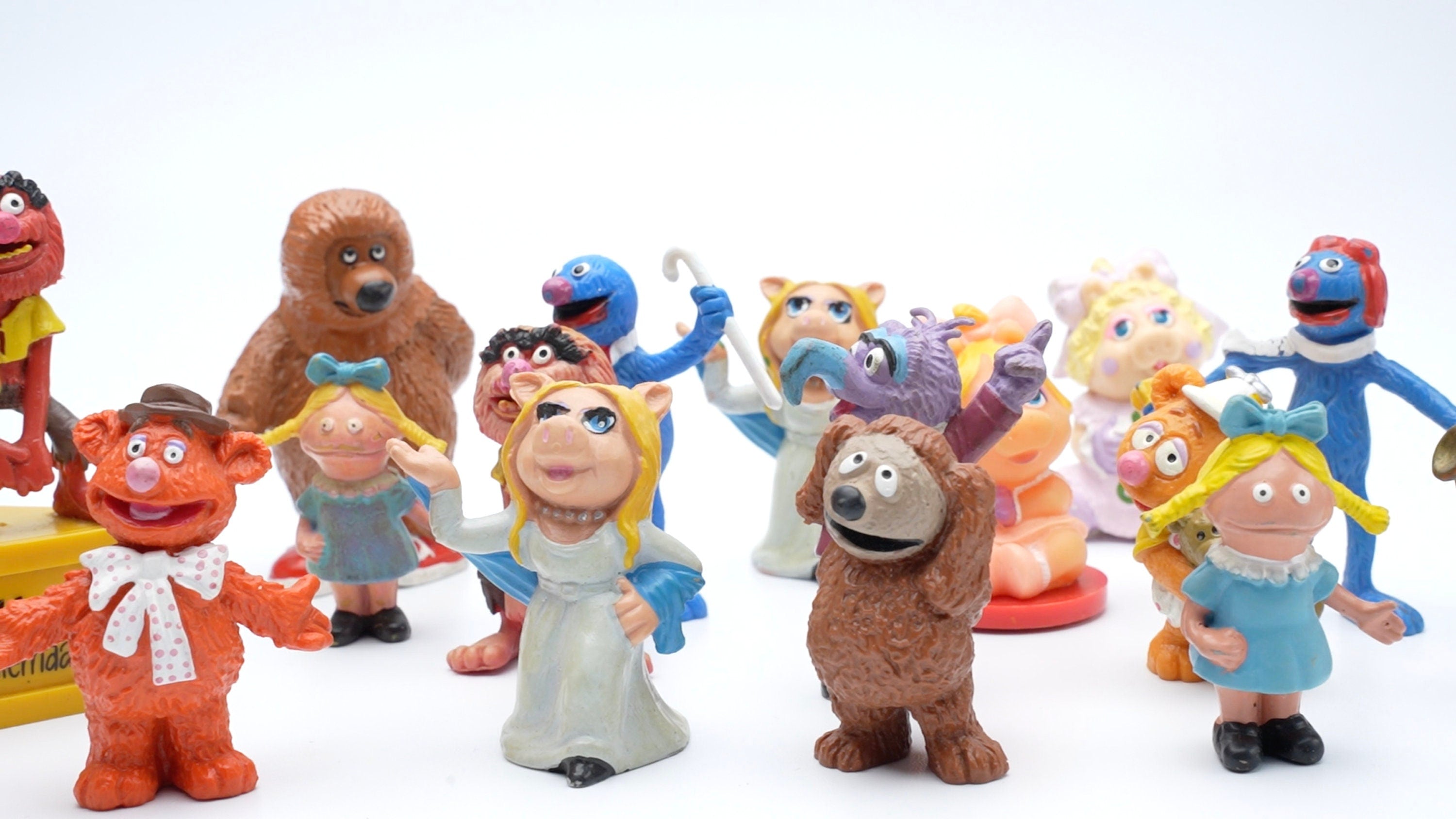 Muppet Tikes Muppets Figuren Uit Verschillende Jaartallen En Formaten – Tone Vintage