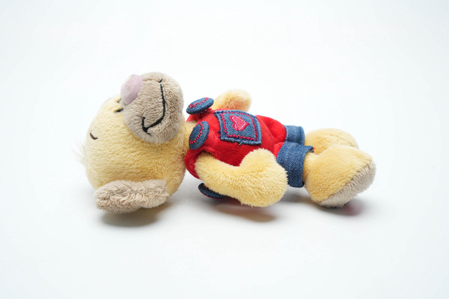 Vintage Diddl Pimboli Knuffel 15cm (6 inch) – Depesche Germany, Rode Tuinbroek, Jaren 90