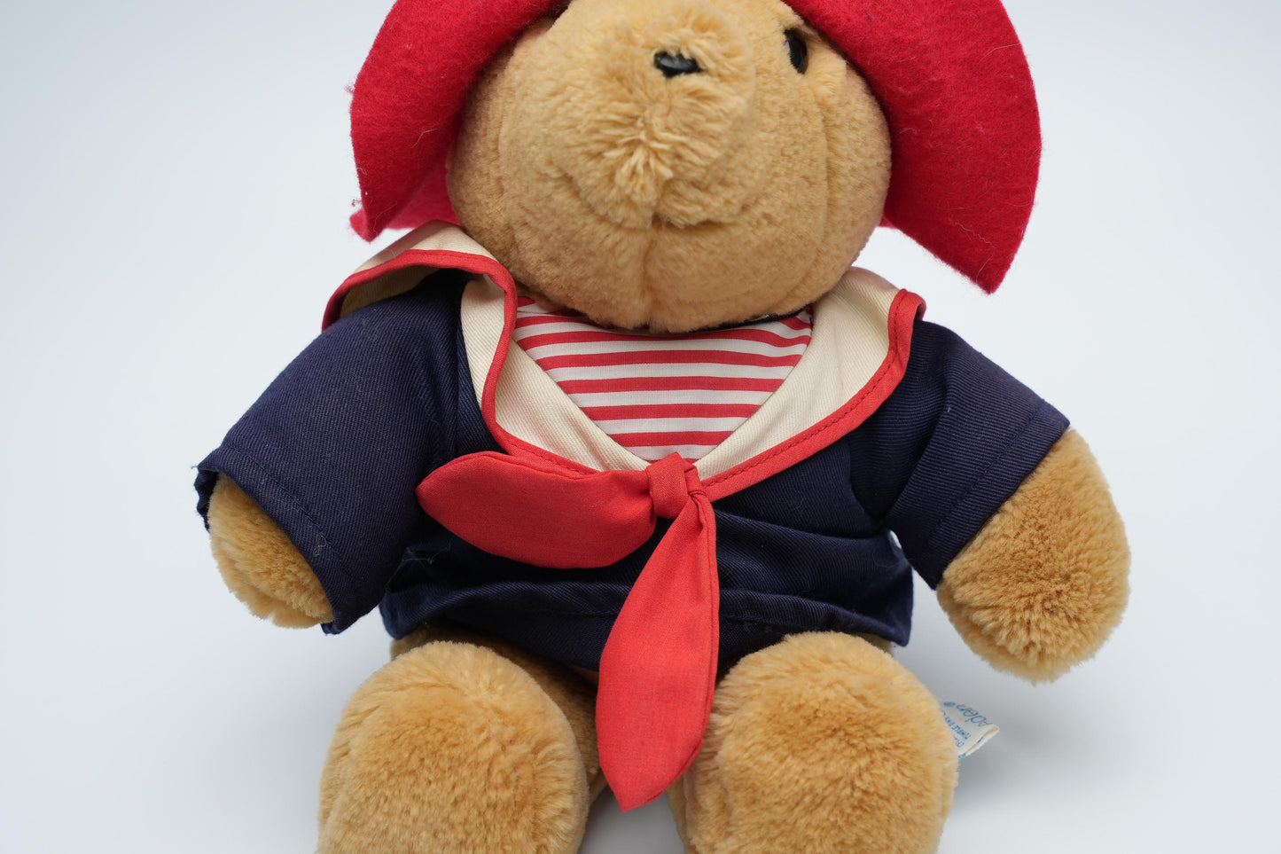 Paddington Bear plush - mooie vintage beren plush van Paddington