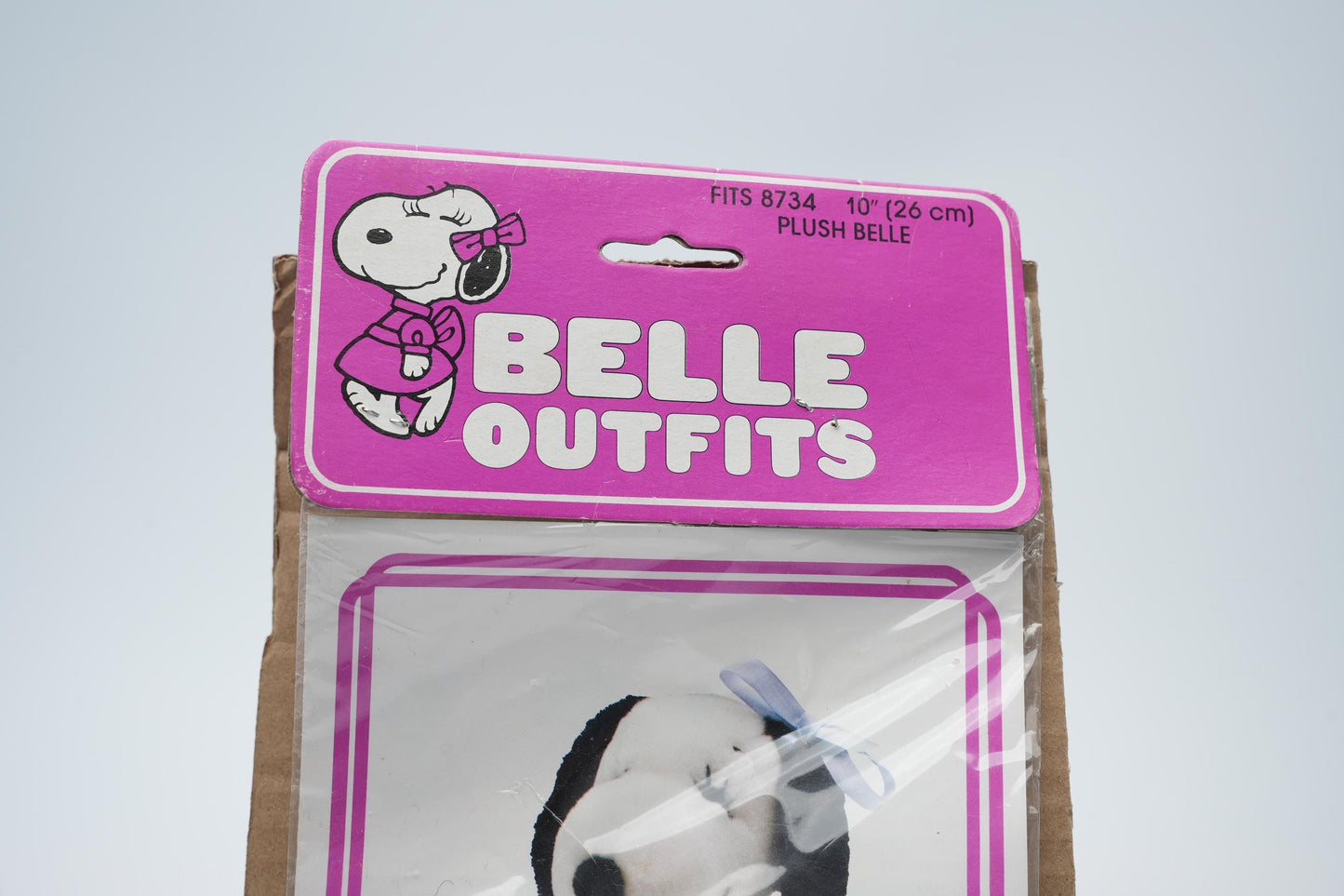 Belle Outfits - Vintage Snoopy Belle Blauwe Jurk (1980s) - Nieuw in Verpakking