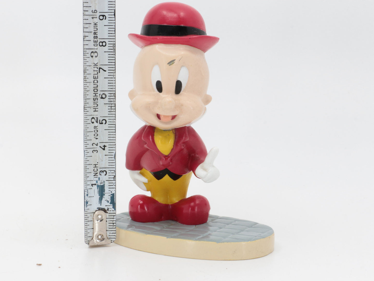 Zeldzame figuur Looney Tunes  Elmer Fudd | Verzamelbaar beeld | Looney tunes DEA | Looney Tunes poppetje | Elmer Fudd