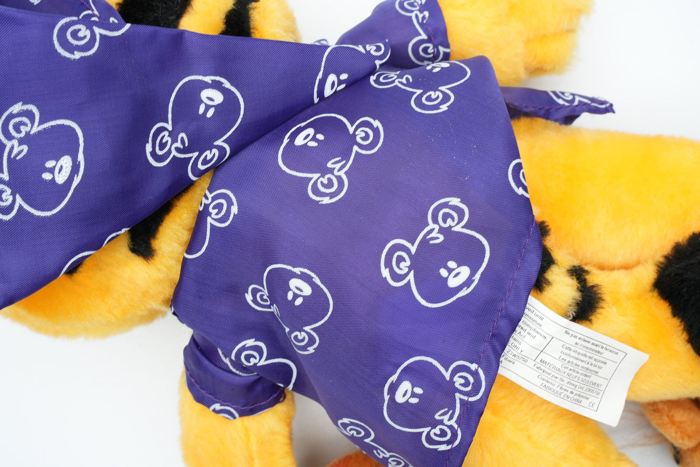 Garfield de tovenaar met paarse muts | vintage plush van Garfield de kat