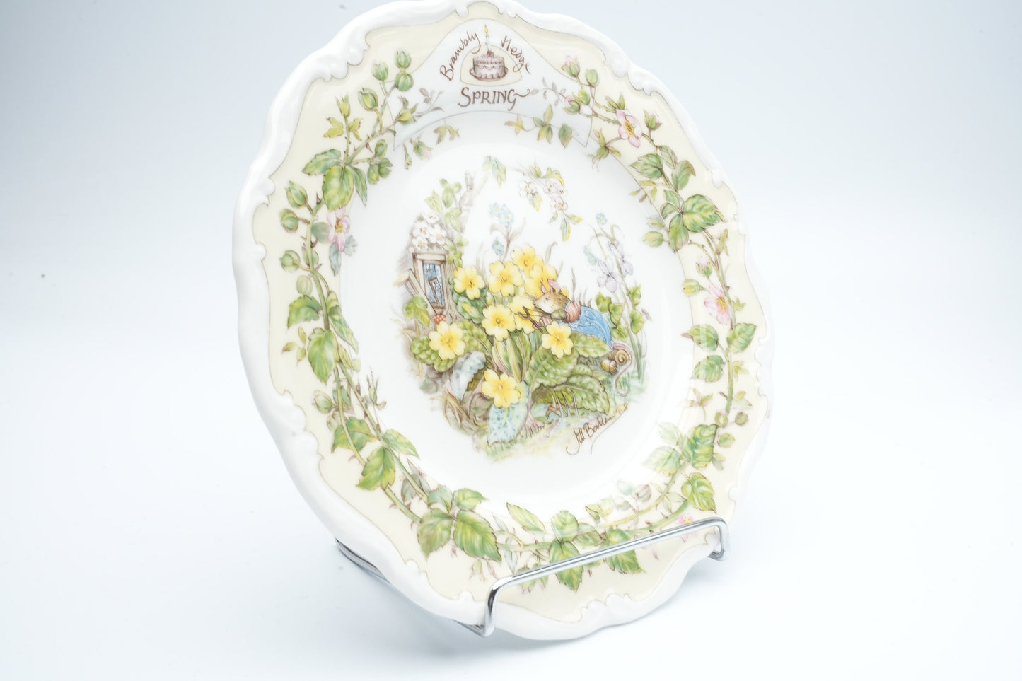 Brambly Hedge Spring bord | Vintage Brambly Hedge servies | Brambly Hedge Spring
