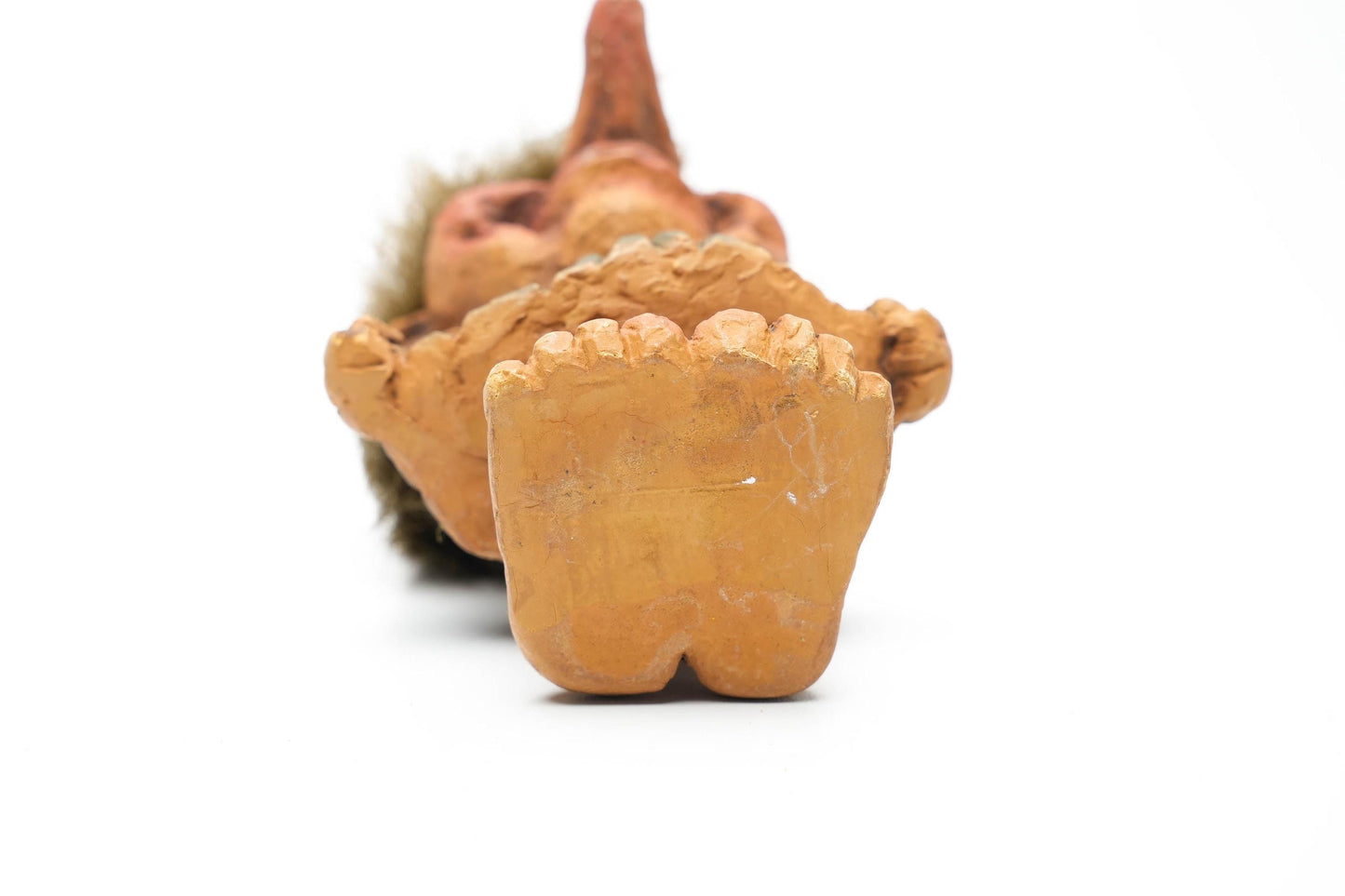 Nyform Trollenmeisje met Jurkje – Vintage Noors Beeldje – 15 cm / ca. 5.9 inch