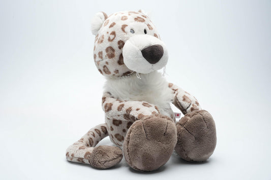 Vintage NICI Luipaard Knuffel 50cm (20 inch) – Donkerbruine Vlekken, Eind Jaren 90