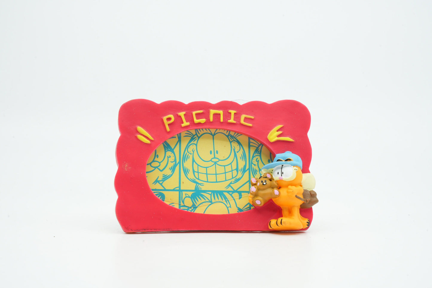 Vintage Garfield fotolijstjes ( set van 3) | Garfield fotolijst 1987 | Garfield verzamel item | Garfield collectorsitem