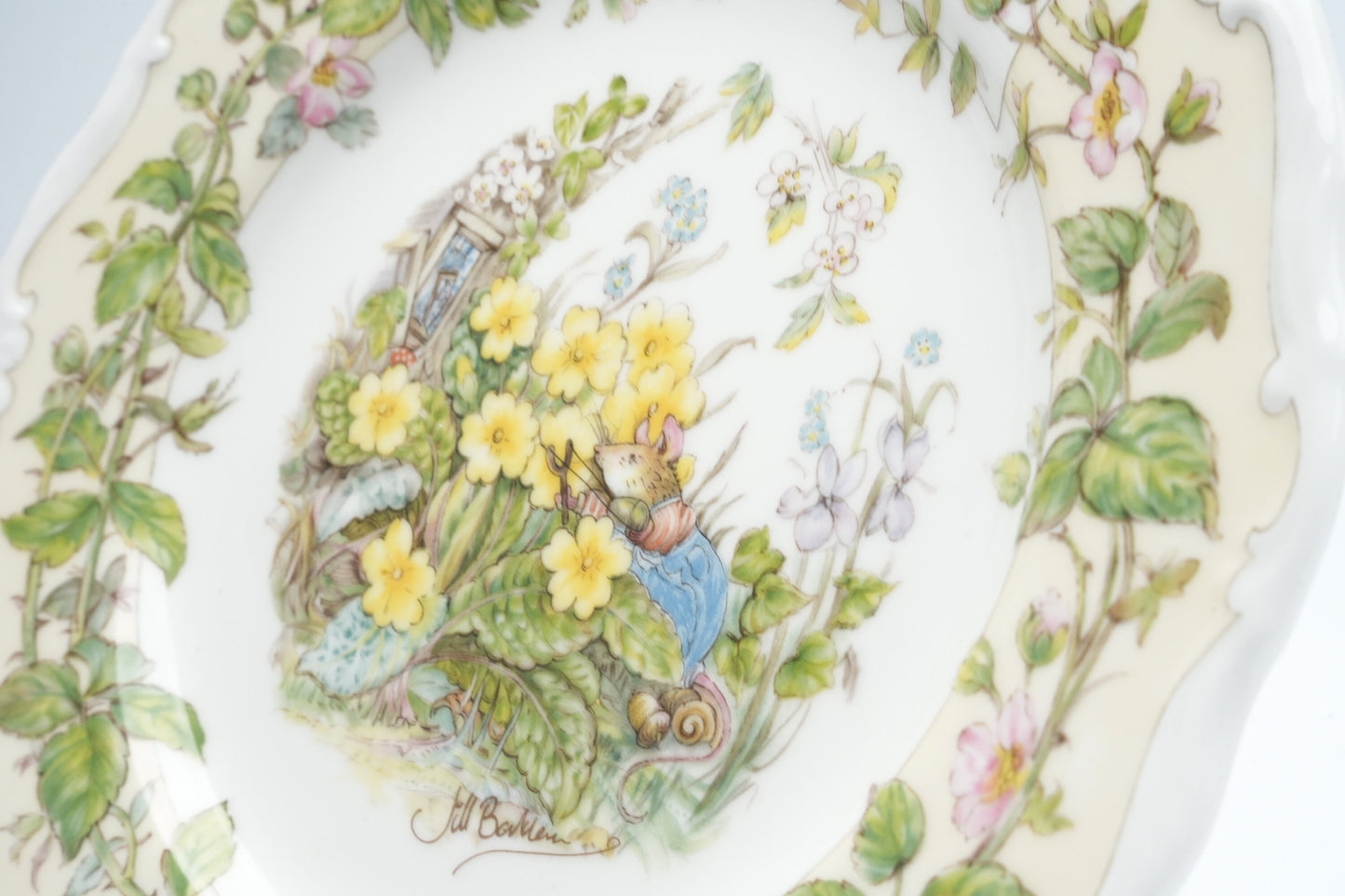 Brambly Hedge Spring bord | Vintage Brambly Hedge servies | Brambly Hedge Spring