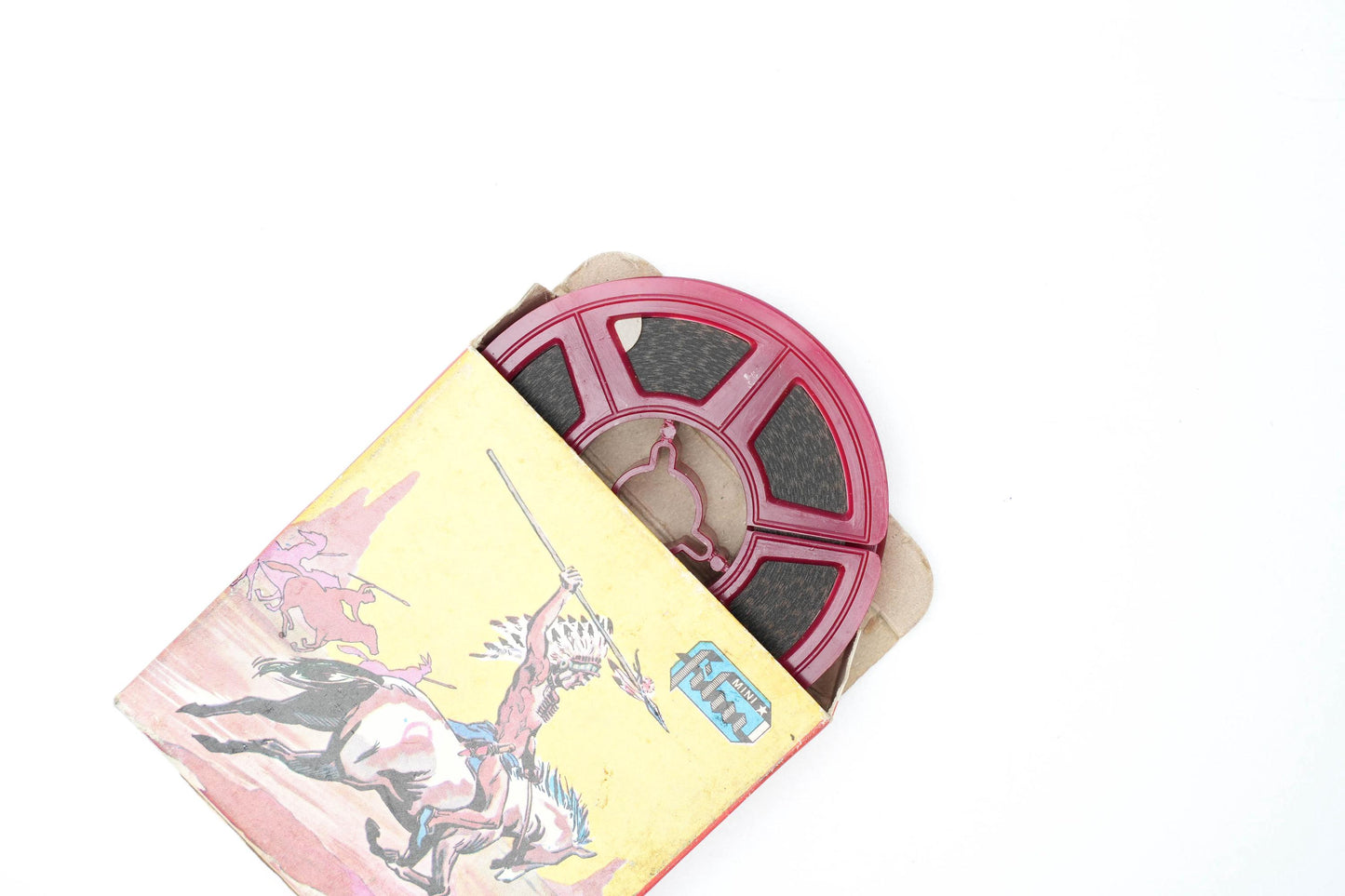 Vintage Super 8 Film – “Le Fort Imprenable” – Mini Film Western – 35mm Bron – Kleurfilm