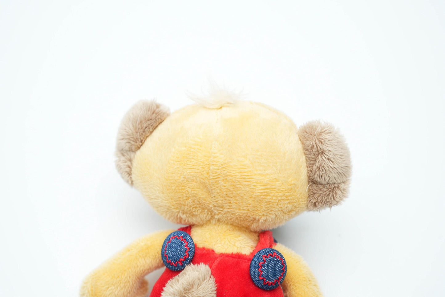 Vintage Diddl Pimboli Knuffel 15cm (6 inch) – Depesche Germany, Rode Tuinbroek, Jaren 90